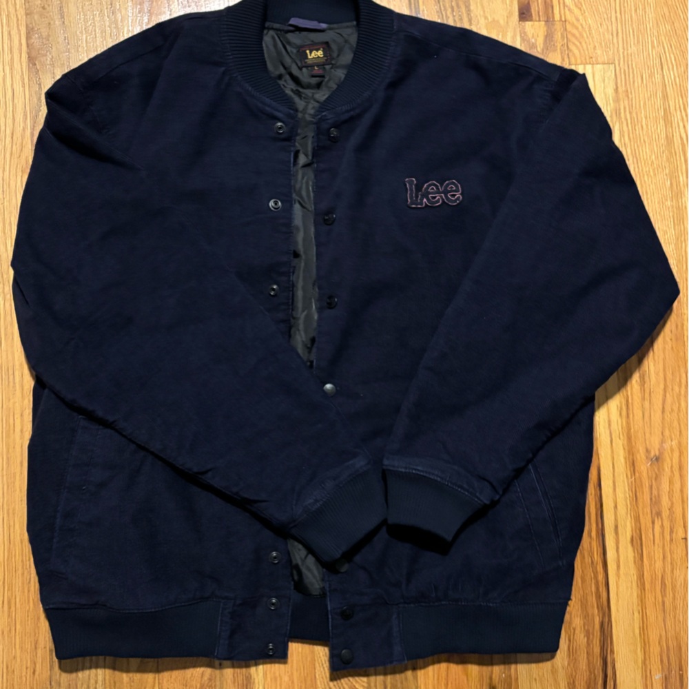 Lee Navy Corduroy Jacket